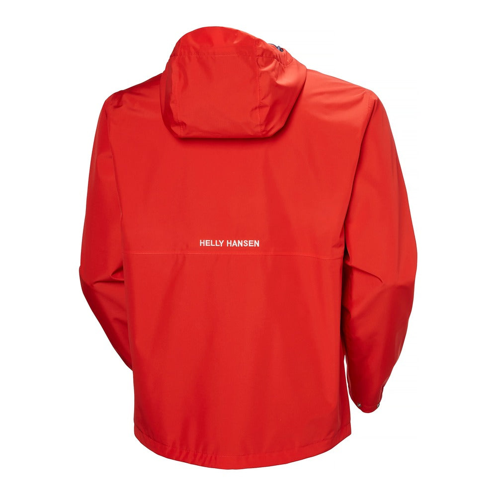 Helly Hansen Men's Sandoy Rain Jacket - Alert Red