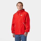 Helly Hansen Men's Sandoy Rain Jacket - Alert Red