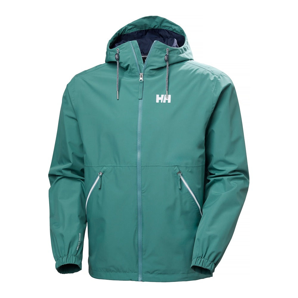 Helly Hansen Men's Sandoy Rain Jacket - Opal Green