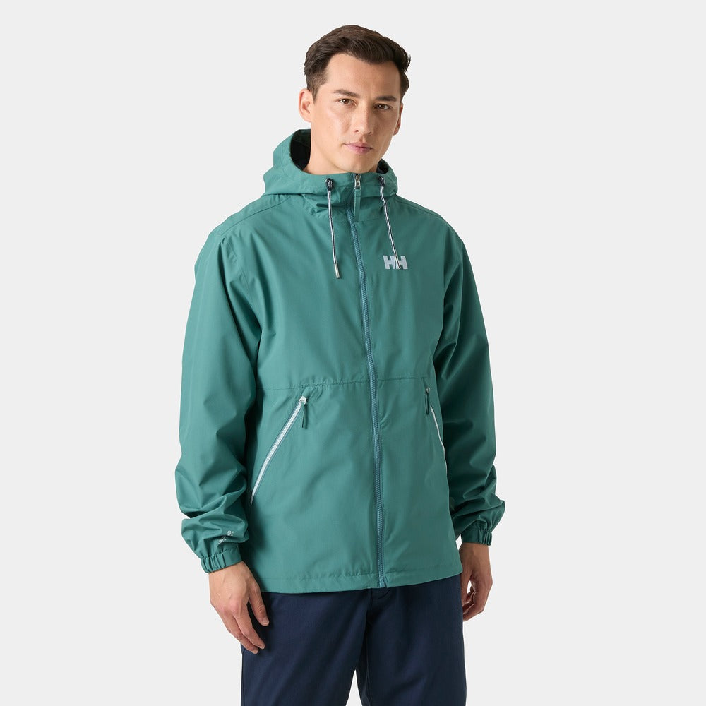 Helly Hansen Men's Sandoy Rain Jacket - Opal Green