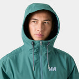 Helly Hansen Men's Sandoy Rain Jacket - Opal Green