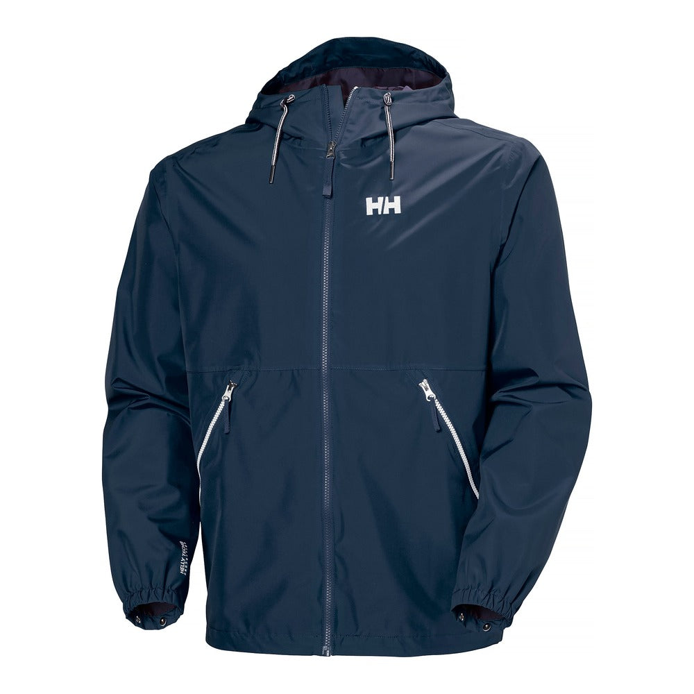 Helly Hansen Men's Sandoy Rain Jacket - Navy