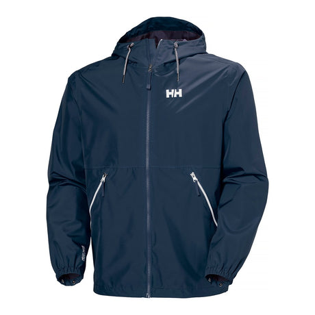 Helly Hansen Men's Sandoy Rain Jacket - Navy