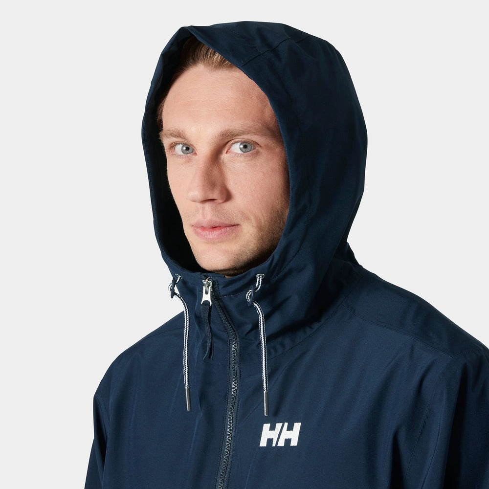Helly Hansen Men's Sandoy Rain Jacket - Navy