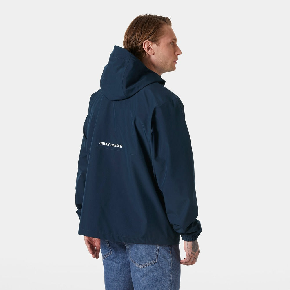 Helly Hansen Men's Sandoy Rain Jacket - Navy
