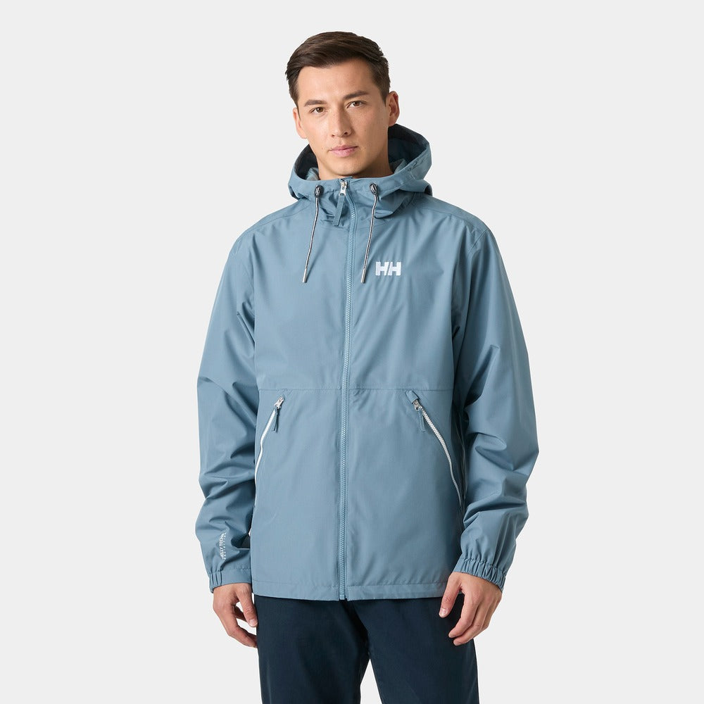 Helly Hansen Men's Sandoy Rain Jacket - Washed Navy