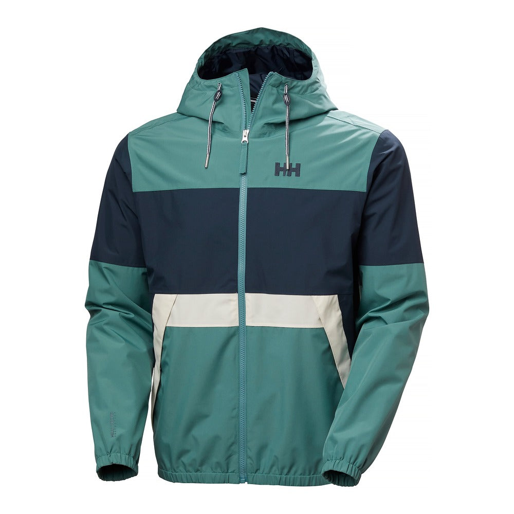 Helly Hansen Men's Koster Rain Jacket - Opal Green