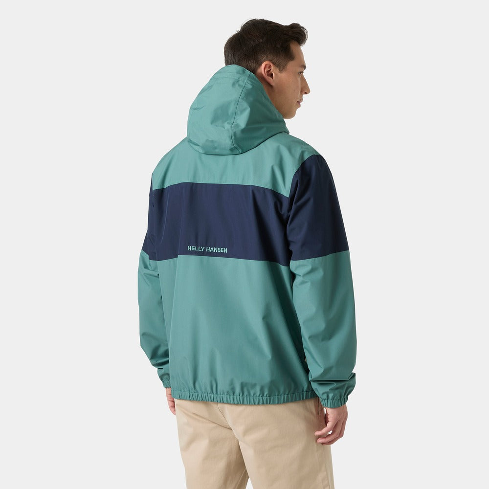 Helly Hansen Men's Koster Rain Jacket - Opal Green
