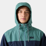 Helly Hansen Men's Koster Rain Jacket - Opal Green