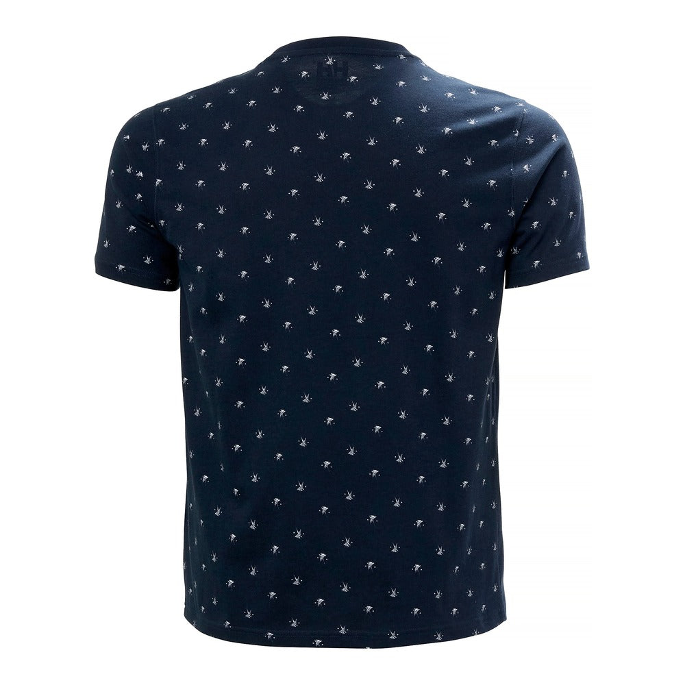 Helly Hansen Men's Hudson T-shirt - Navy Twin Sail Aop