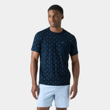 Helly Hansen Men's Hudson T-shirt - Navy Twin Sail Aop