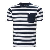 Helly Hansen Men's Hudson T-shirt - Navy Stripe