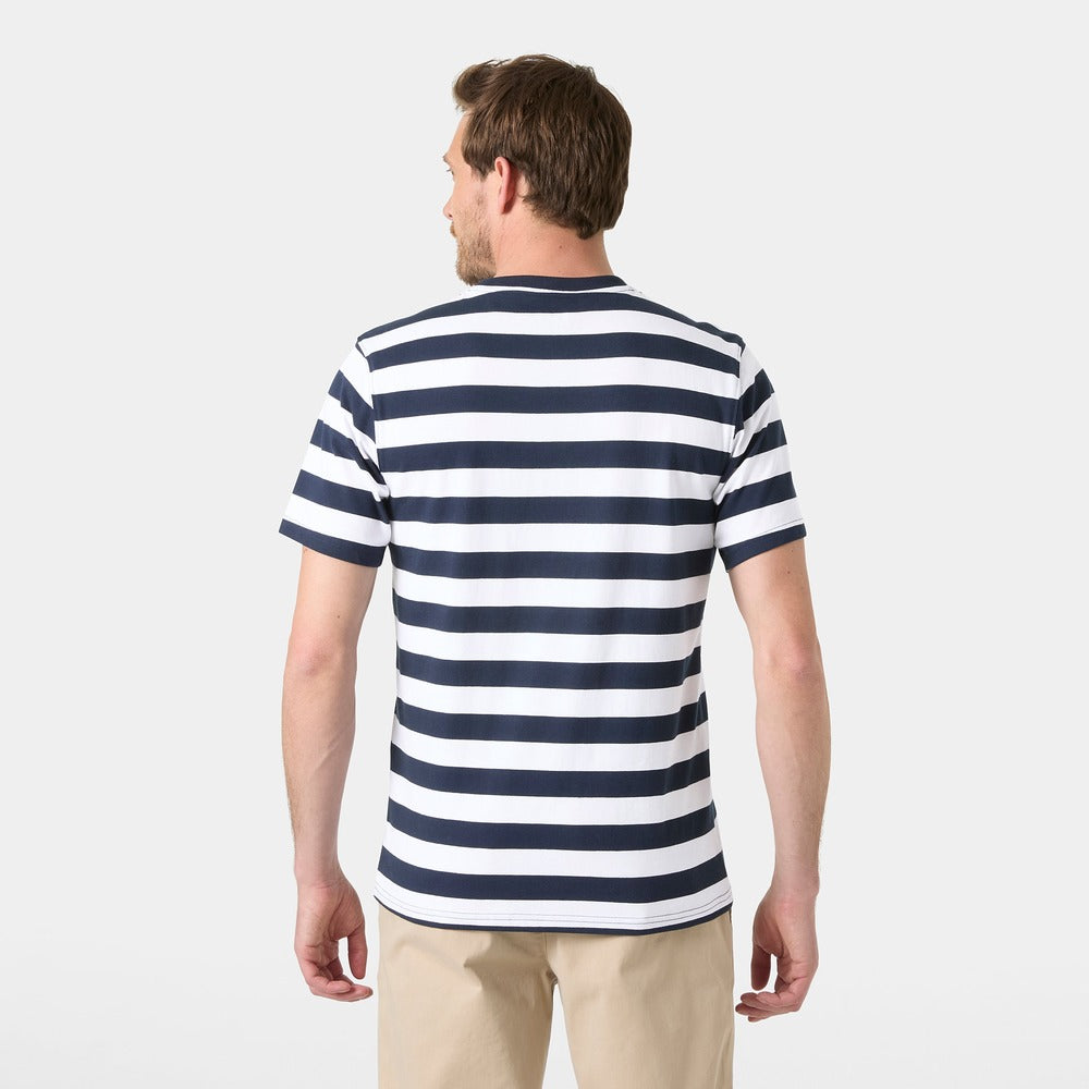 Helly Hansen Men's Hudson T-shirt - Navy Stripe