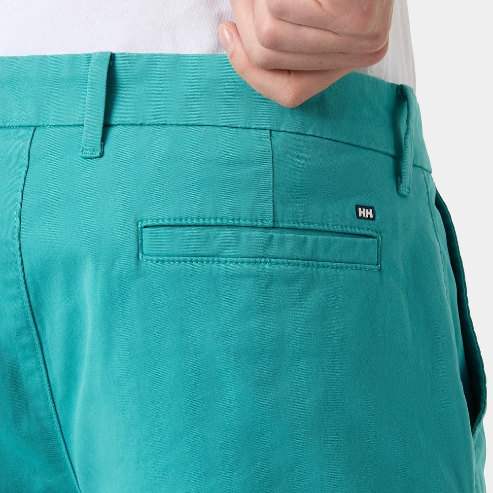 Helly Hansen Men's Bryggen Chino Shorts - Dark Mint