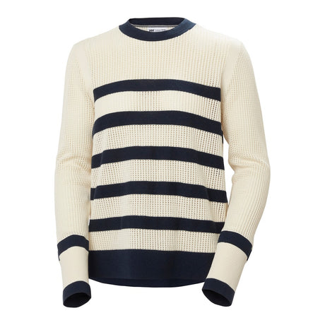 Helly Hansen Women's Portofino Knit Sweater - Navy / Cream Stripe