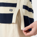 Helly Hansen Women's Portofino Knit Sweater - Navy / Cream Stripe