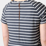 Helly Hansen Women's Thalia T-shirt - Navy / White Stripe