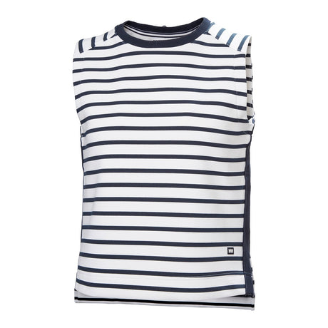 Helly Hansen Women's Capri Summer Top - White Navy Stripe