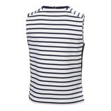 Helly Hansen Women's Capri Summer Top - White Navy Stripe