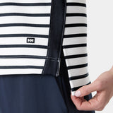 Helly Hansen Women's Capri Summer Top - White Navy Stripe