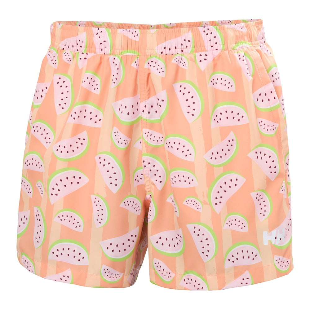 Helly Hansen Men's Newport Trunk 4.5" - Melon Watermelon Aop