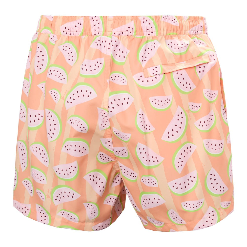 Helly Hansen Men's Newport Trunk 4.5" - Melon Watermelon Aop
