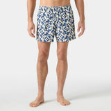 Helly Hansen Men's Newport Trunk 4.5" - Steel Blue Eclipse Aop