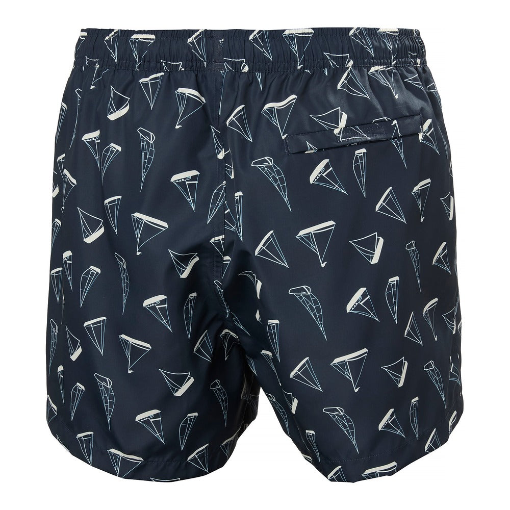 Helly Hansen Men's Newport Trunk 4.5" - Navy Hh Sailing Boats Aop