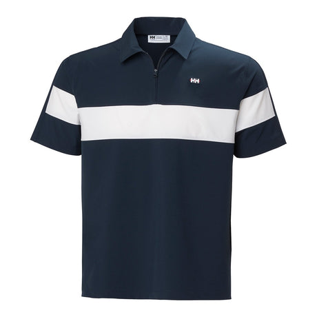 Helly Hansen Men's Levante Quick Dry Half-zip Short Sleeve - Navy