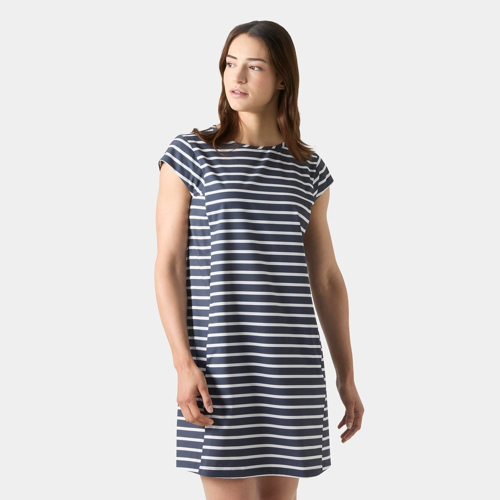 Helly Hansen Women's Thalia Shift Dress - Navy / White Stripe