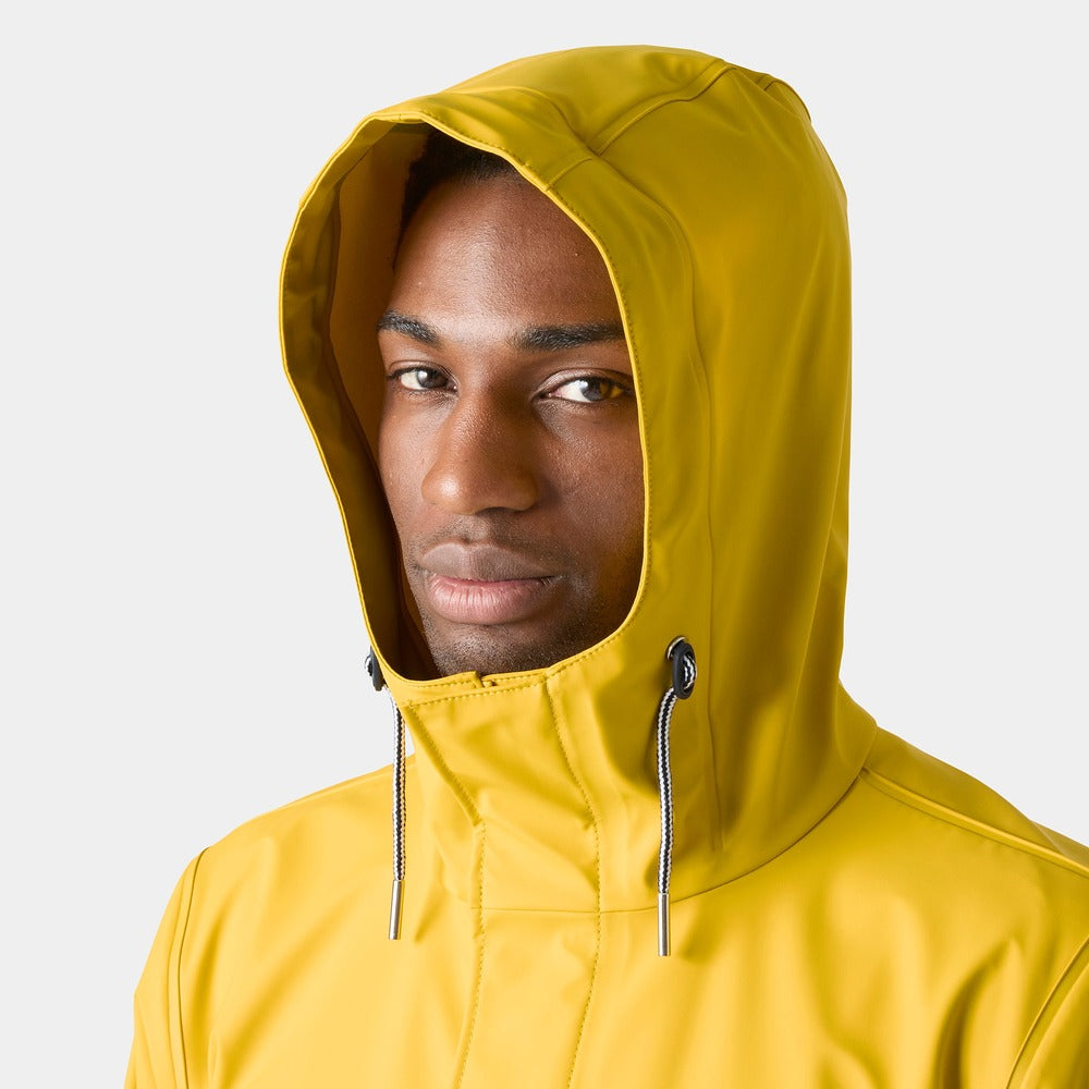 Helly Hansen Men's HH Seaborn Hybrid Rain Coat - Essential Yellow