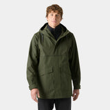Helly Hansen Men's HH Seaborn Hybrid Rain Coat - Just Olive