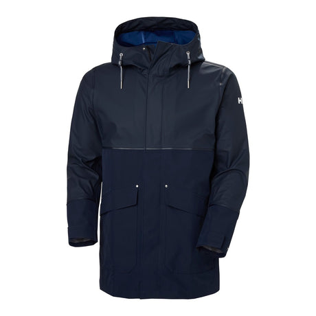 Helly Hansen Men's HH Seaborn Hybrid Rain Coat - Navy