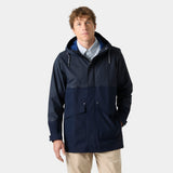 Helly Hansen Men's HH Seaborn Hybrid Rain Coat - Navy