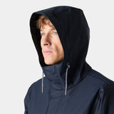 Helly Hansen Men's HH Seaborn Hybrid Rain Coat - Navy