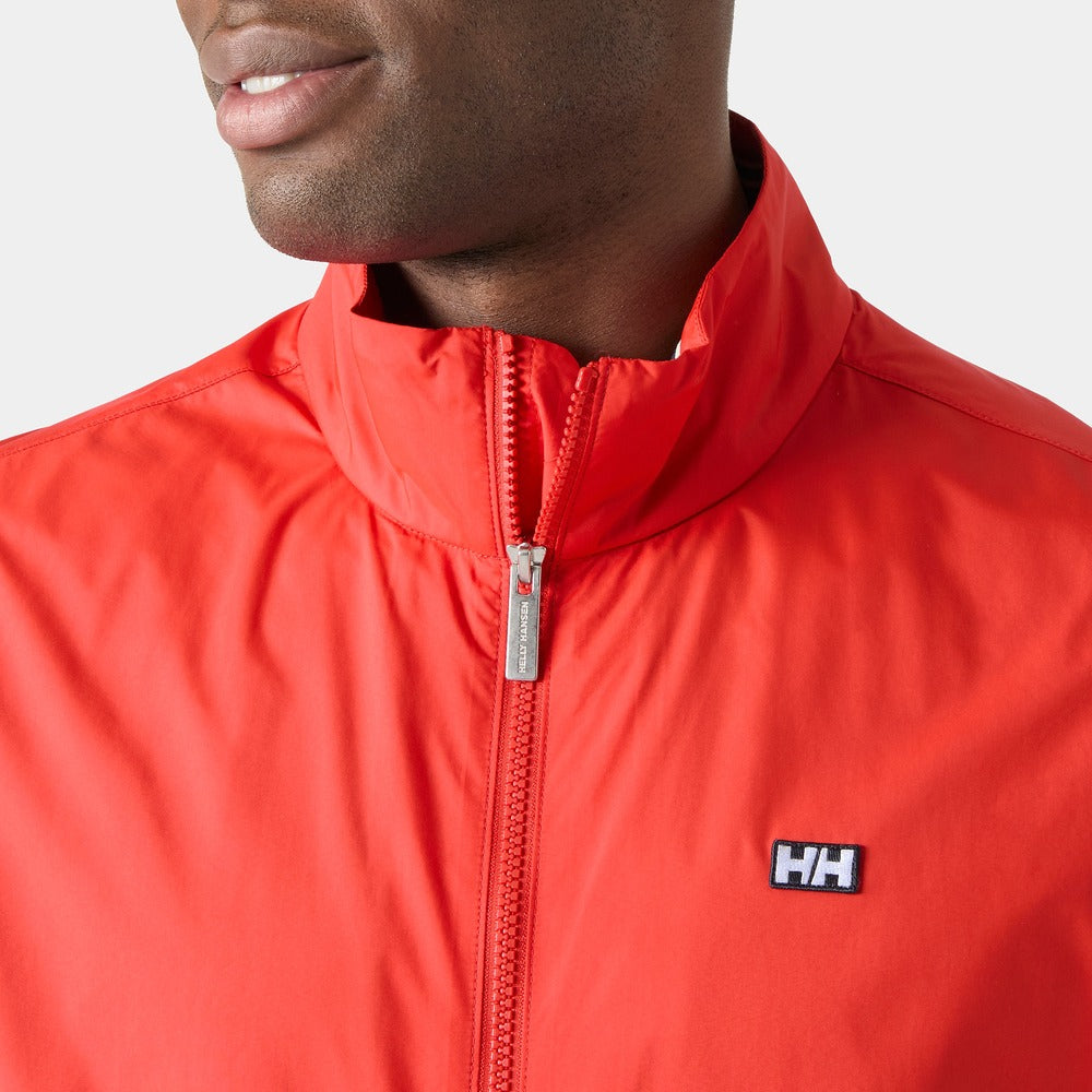 Helly Hansen Men's Mistral Windbreaker Jacket - Alert Red