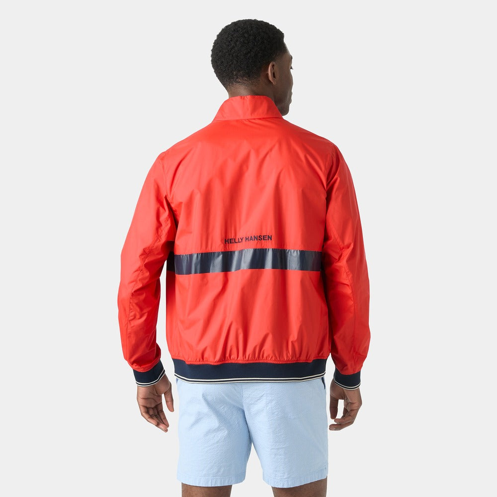 Helly Hansen Men's Mistral Windbreaker Jacket - Alert Red