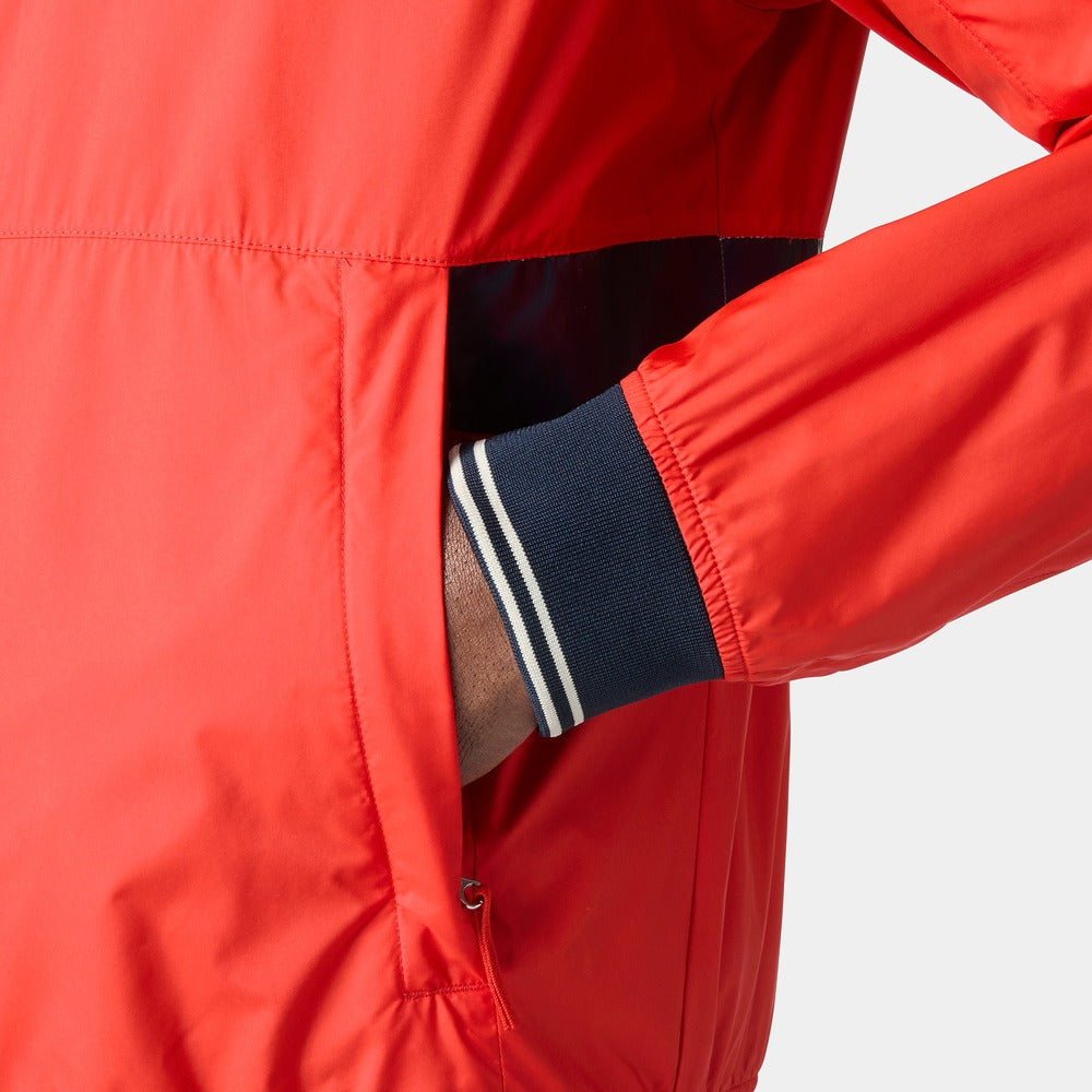 Helly Hansen Men's Mistral Windbreaker Jacket - Alert Red