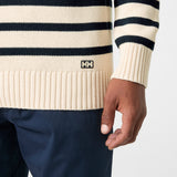 Helly Hansen Men's Crew Neck Knit Sweater - Cream Stripe