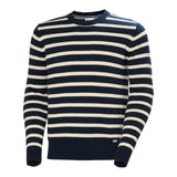 Helly Hansen Men's Crew Neck Knit Sweater - Navy Stripe