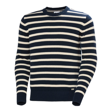 Helly Hansen Men's Crew Neck Knit Sweater - Navy Stripe
