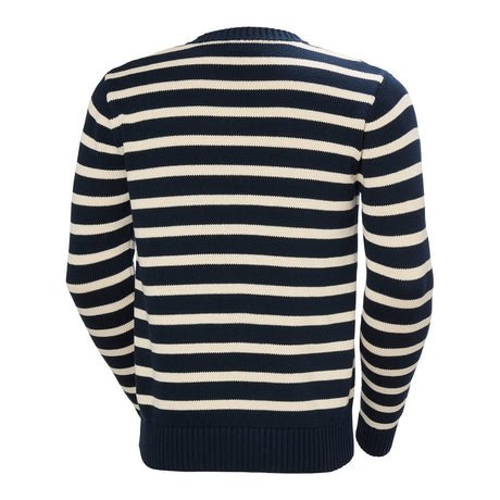 Helly Hansen Men's Crew Neck Knit Sweater - Navy Stripe