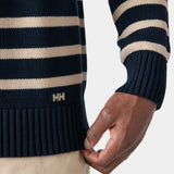 Helly Hansen Men's Crew Neck Knit Sweater - Navy Stripe
