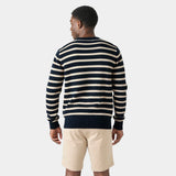 Helly Hansen Men's Crew Neck Knit Sweater - Navy Stripe