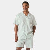 Helly Hansen Men's Seersucker SS Shirt - Green Mist