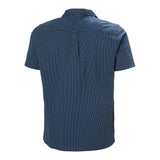 Helly Hansen Men's Seersucker SS Shirt - Navy