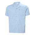 Helly Hansen Men's Seersucker SS Shirt - Bright Blue