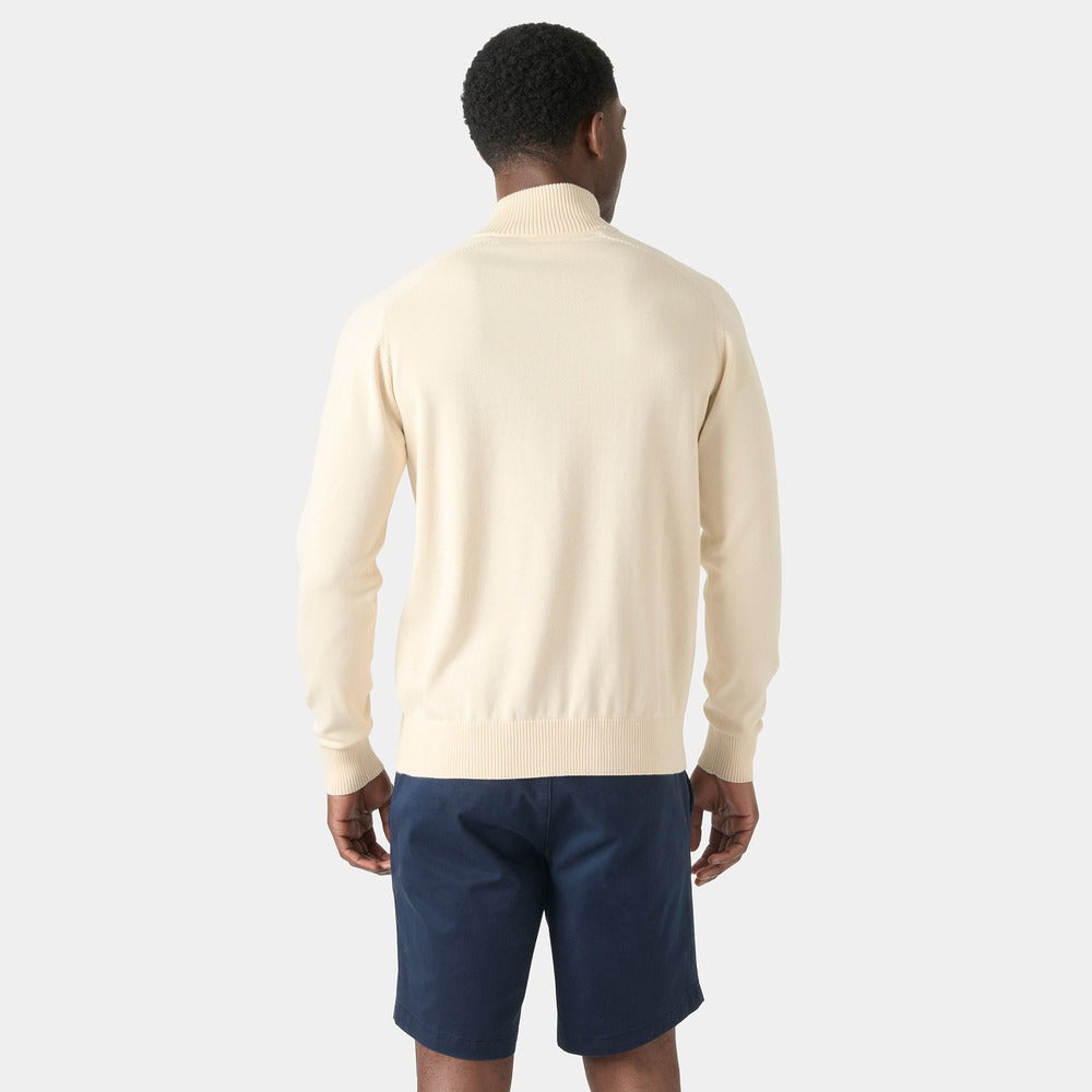Helly Hansen Men's Skagen 1/2 Zip Knit Sweater - Cream