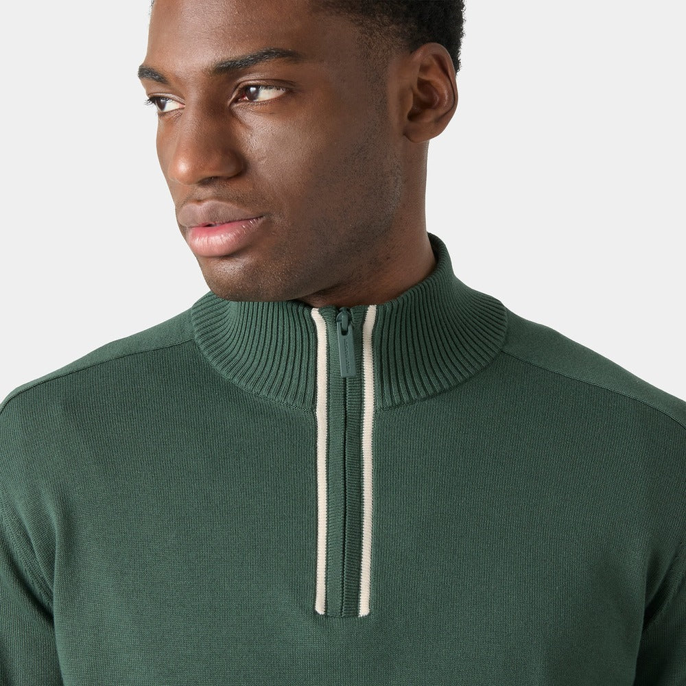 Helly Hansen Men's Skagen 1/2 Zip Knit Sweater - Jungle Green
