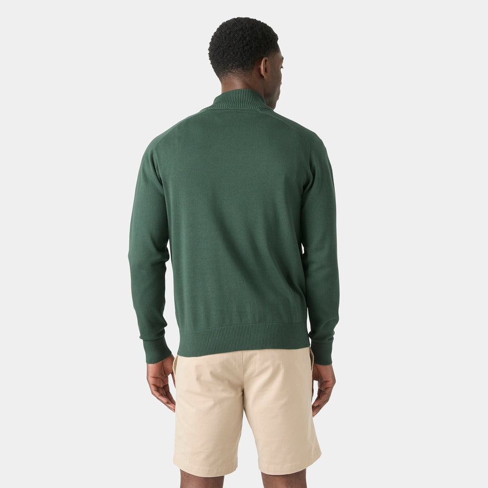 Helly Hansen Men's Skagen 1/2 Zip Knit Sweater - Jungle Green